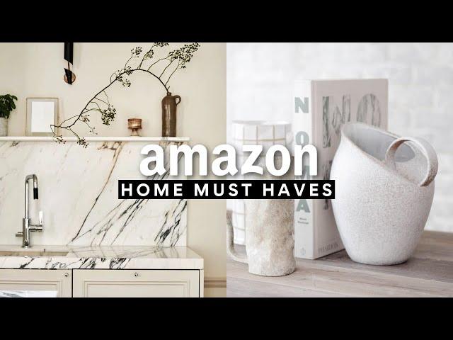 AMAZON HOME DECOR MUST HAVES | AFFORDABLE HOME DECOR TRENDS 2024