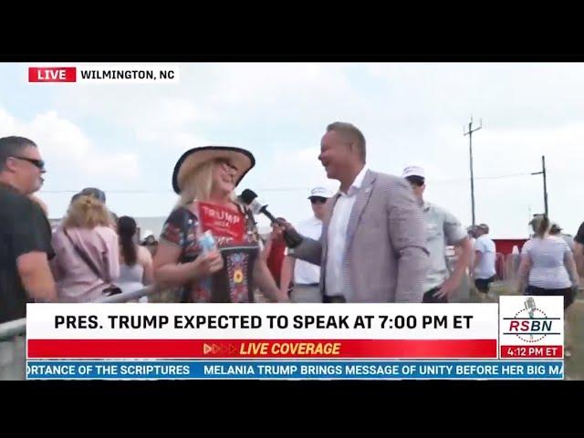 MAGA brain worms spread fast at cancelled Trump rally