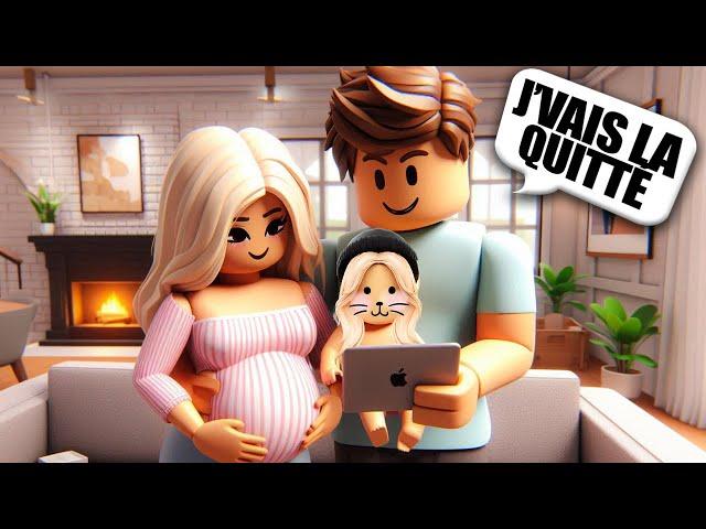 MA BABYSITTEUSE ENCEINTE MES PARENTS DIVORCENT SUR BROOKHAVEN ! ROBLOX