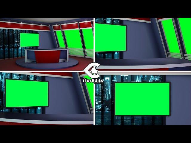 Free News Room with 4 Camera Movements | FREE TO USE | iforEdits