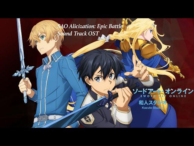 Sword Art Online Alicization: Epic Battle SoundTrack (Ost Vols,1,2,3)