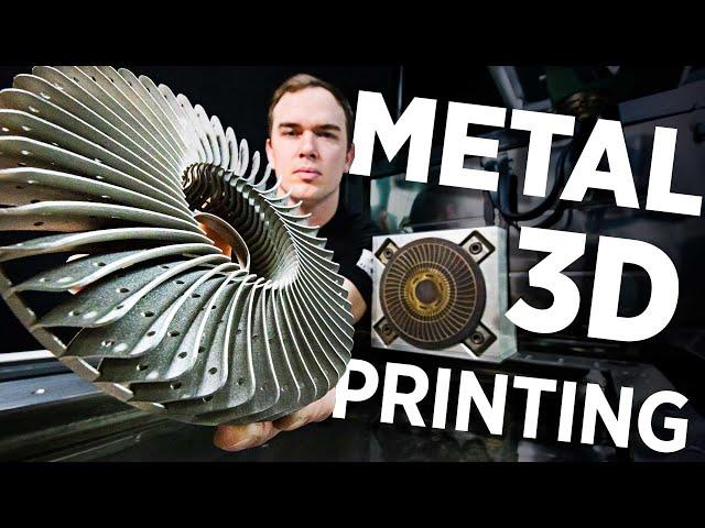 Metal 3D Printing a 48 Blade Turbine Part out of 316L Stainless