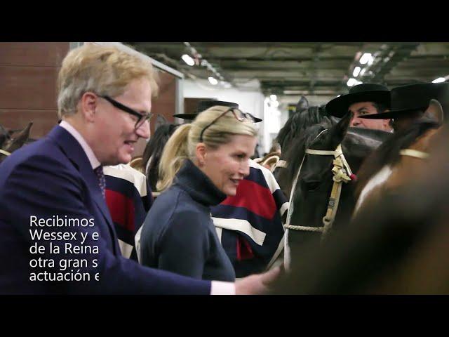 Palmas de Peñaflor en el Olympia International Horse Show - Inglaterra 2017