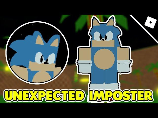 How to get " UNEXPECTED IMPOSTER " Badge + Morph In Sonic Plasma RP - Roblox