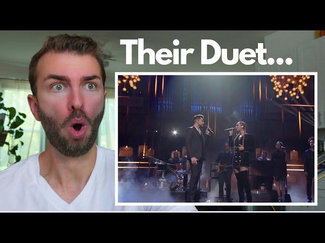 First Time Reaction | Adam Lambert & Leona Lewis perform Girl Crush |