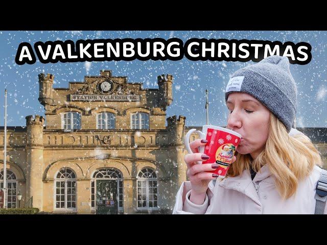 THIS CHRISTMAS MARKET IS UNDERGROUND!  (valkenburg kerstmarkt 2023)