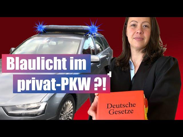 Mit Blaulicht zum Gerätehaus? Sonderrechte im privaten PKW?