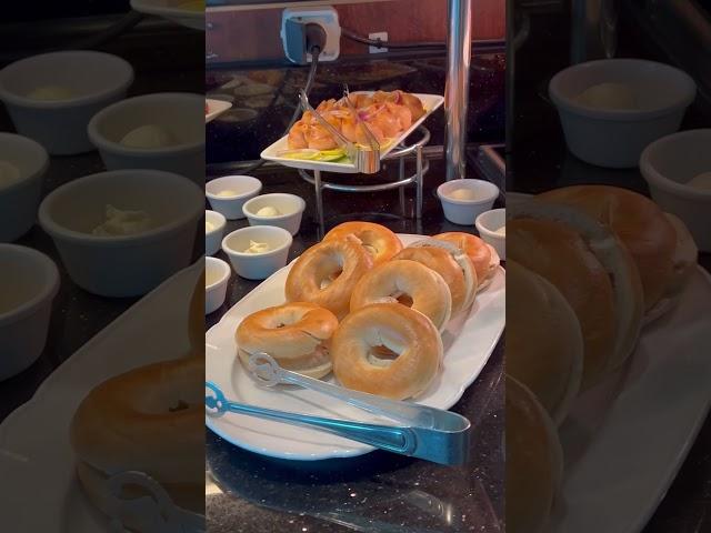 Royal Caribbean Jewel of the Seas Crown Lounge Breakfast!