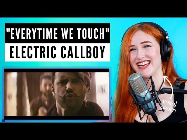 i flipping love this | reaction/analysis of Electric Callboy "Everytime We Touch" TEKKNO cover