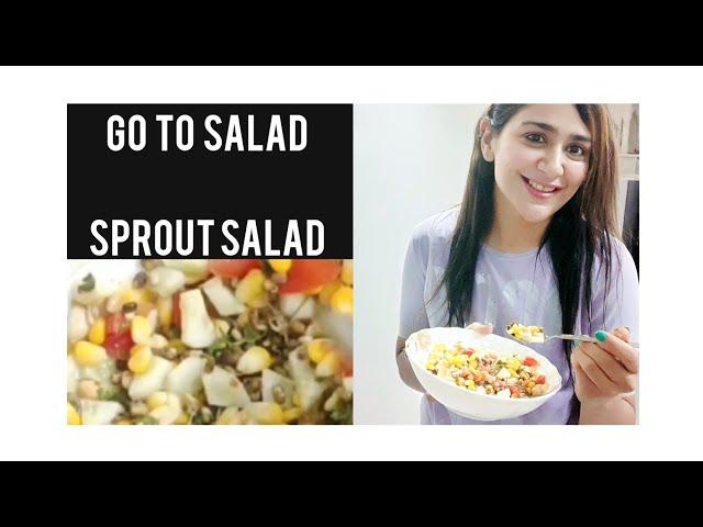 Go to slalad | sprout salad | quick salad