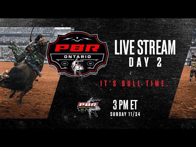 PBR 2025 Ontario Unleash the Beast Day 2 | Live Stream