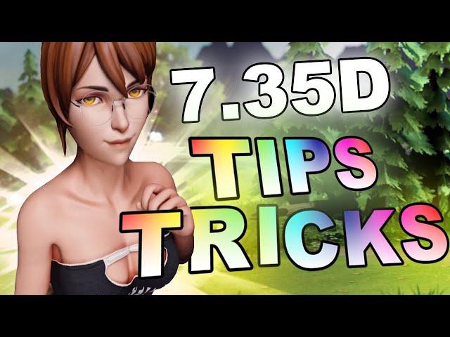 NEW 7.35d Dota 2 TIPS, TRICKS, SECRETS and BUGS!