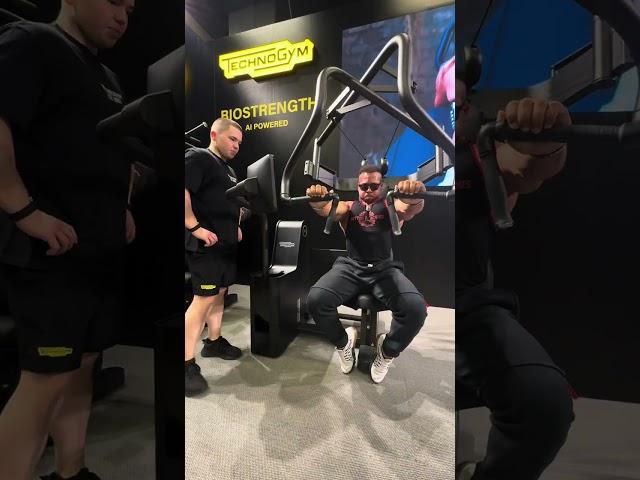 This is what happens when you try Technogym Biostrength for the first time 