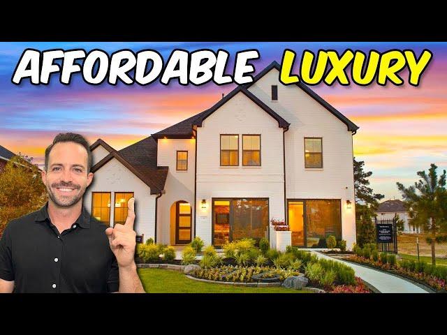 See INSIDE Massive Luxury HOUSTON TEXAS Homes for CHEAP in a TOP Suburb???