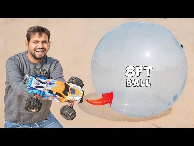 Car Vs Zorbing Ball...मौत का कुआं 