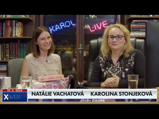 Natálie Vachatová | Karolina Stonjeková s hostem