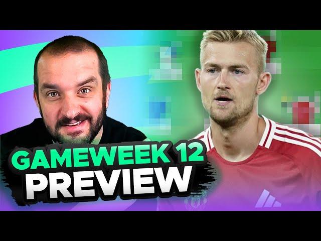 IS MAN UNITED DEFENCE WORTH IT  | FPL GAMEWEEK 12 PREVIEW | Fantasy Premier League Tips 2024/25