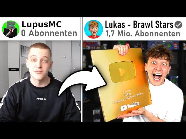 0 auf 1,7 MILLIONEN ABONNENTEN - Meine YouTube Geschichte