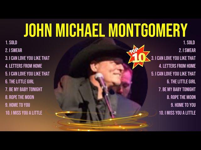 John Michael Montgomery Greatest Hits Classic Country Songs Of All Time - Best Old Country Music