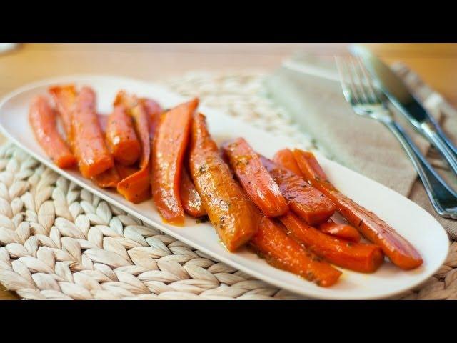 [Eng Sub]蜂蜜烤胡萝卜 Honey Glazed Carrots Recipe