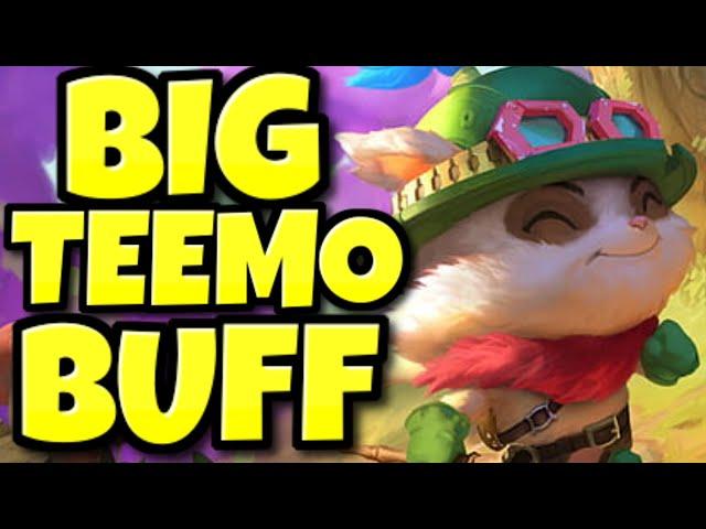 Riot just gave a MASSIVE buff to Teemo Support  (BIG MISTAKE!)