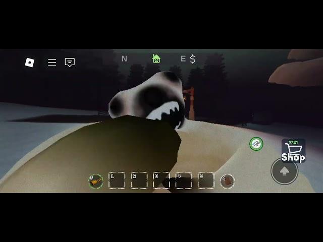 The Roblox polar bear 2026 meme (scary) (Roblox game)