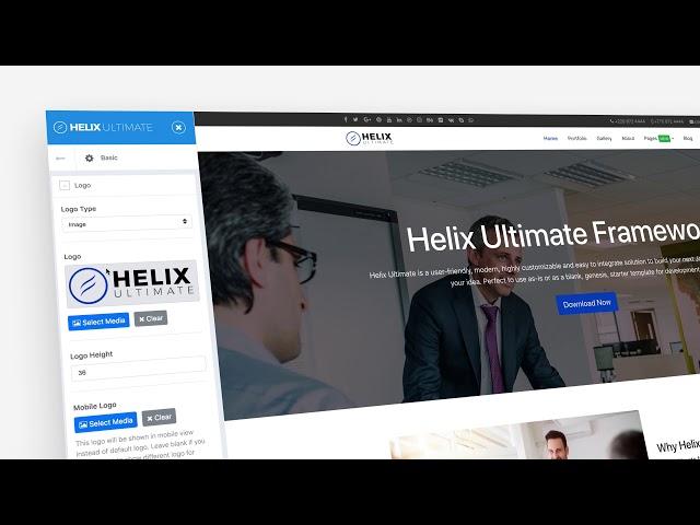 Helix Ultimate: Free Joomla Template Framework For Any Website