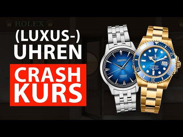 Schaue dieses Video, BEVOR Du Dir eine Rolex kaufst! (Luxusuhren CRASHKURS)