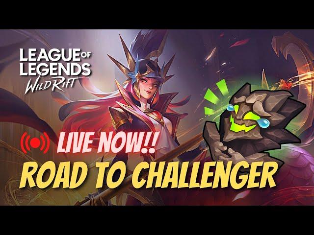 GRINDING TO CHALLENGER!! Wild Rift new season! Midlane