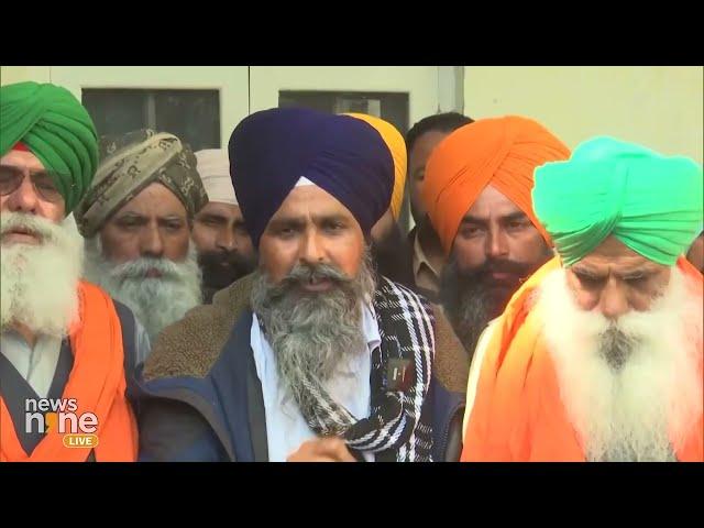 Farmer Leader Sarwan Singh Pandher Visits Hospital to Support Injured Protesters | News9