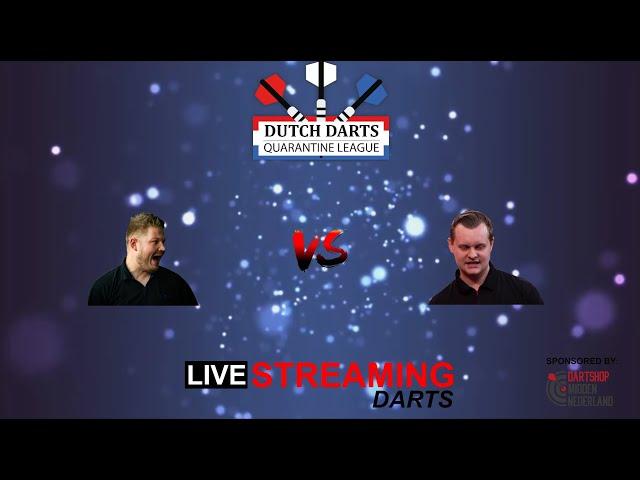 Arjan Konterman vs Kevin Doets | Dutch Darts Quarantine League Week 7