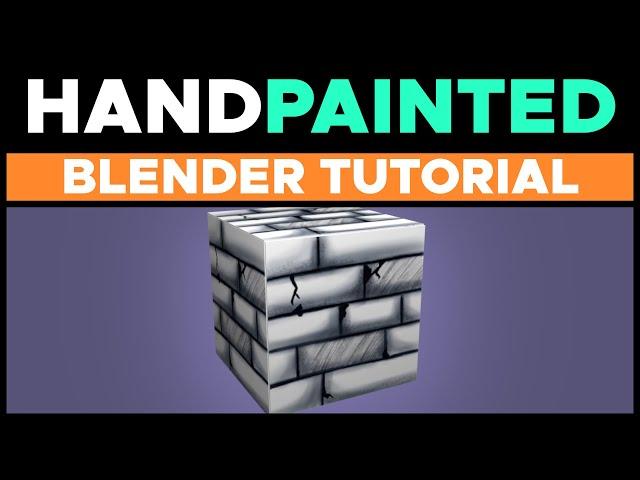 Creating a Simple Hand Painted Texture in Blender 2.8 Eevee | TutsByKai