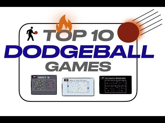 Top 10 Dodgeball Games - BEST VERSIONS - LOTS OF FUN!