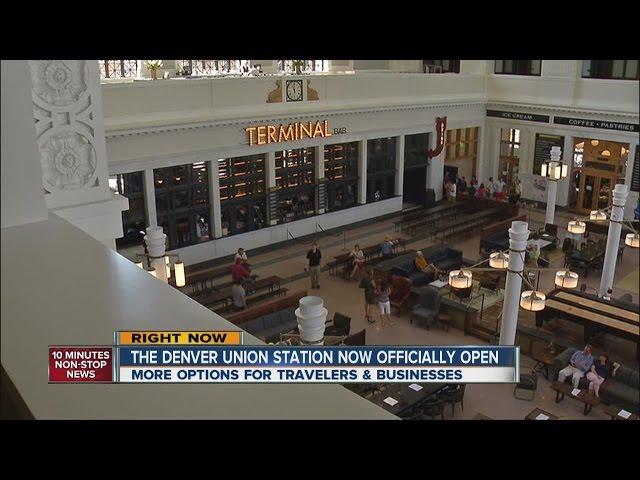 Denver's Union Station reopens after makeover