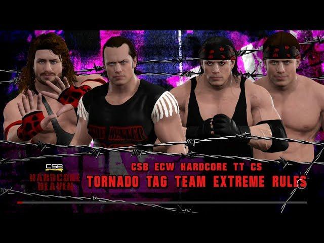CSB Hardcore Heaven 2017 - The Aces vs. Mark Evil & Caden Slade (c)