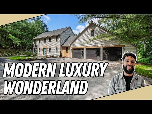 SECLUDED Ultra ￼Luxury House Tour Near Grand Rapids Michigan | New Construction Homes