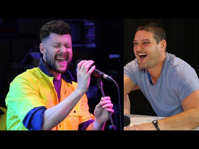 Calum Scott Surprises Fev & Sings In Disguise! I Fifi, Fev & Byron