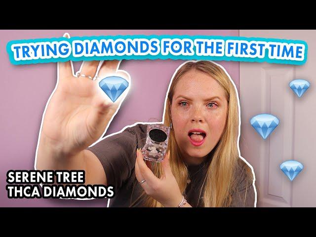 Trying THCA Diamonds for the first time... First Impressions + Review | Serene Tree