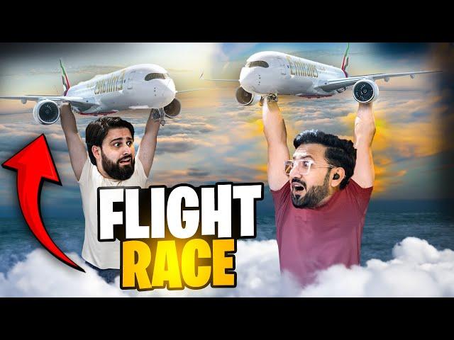 Epic AirPlane Race Vlog  (Shocking Twist)