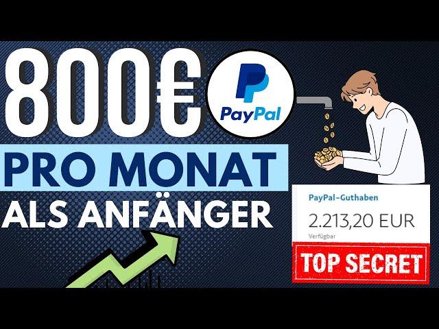 800€ PRO MONAT ALS ANFÄNGERSchnell & Einfach Online Geld verdienen 2024 (Passives Einkommen)