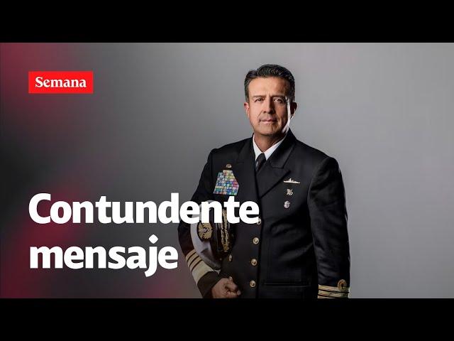 Nuevo comandante de las Fuezas Militares lanzó contundente mensaje  | Semana Noticias