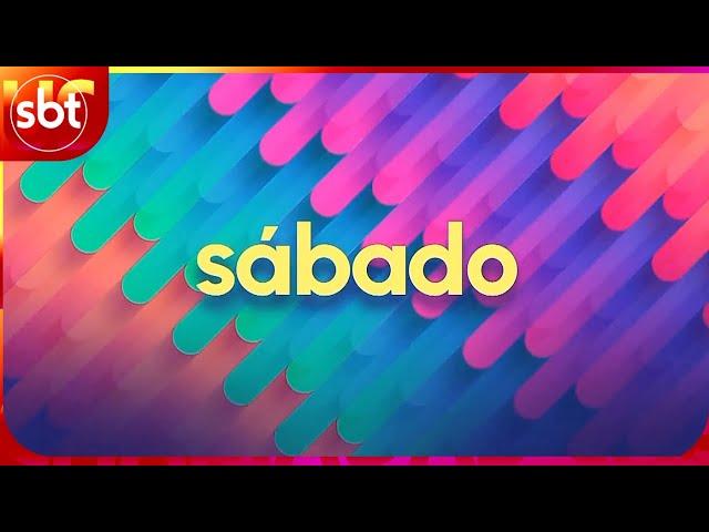 Chamada da Nova Programação de Sábado do SBT | A PARTIR DO DIA 16/03/2024