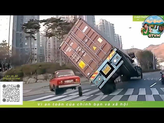 Wild Traffic Collisions Caught on Camera – Jaw-Dropping Moments