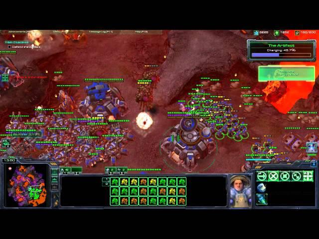 Starcraft 2: Wings of Liberty - Campaign - Brutal Walkthrough - Mission 26: All In (Nydus Version)