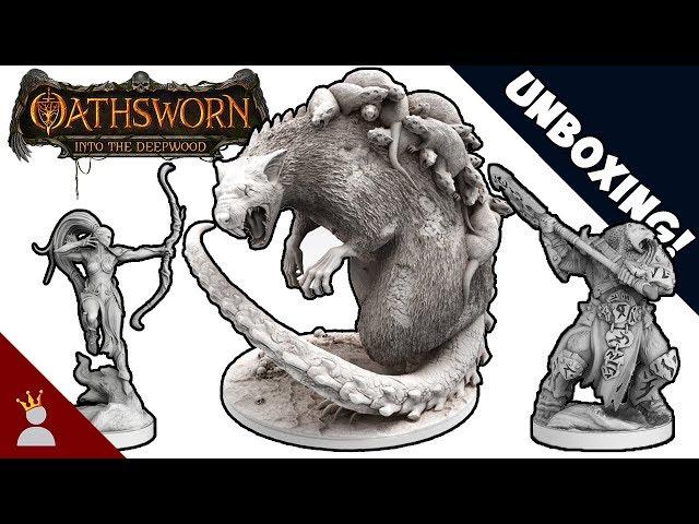 Oathsworn: Into the Deepwood Preview OCD Unboxing!