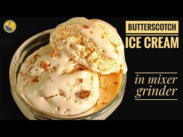  മിക്സിയിൽ ഒരു Perfect BUTTERSCOTCH ICE CREAM |Butterscotch Ice Cream| Eggless |Ep.#311