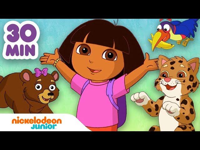 Dora l'Exploratrice | Dora & Babouche sauvent des animaux !  | Nick Jr.