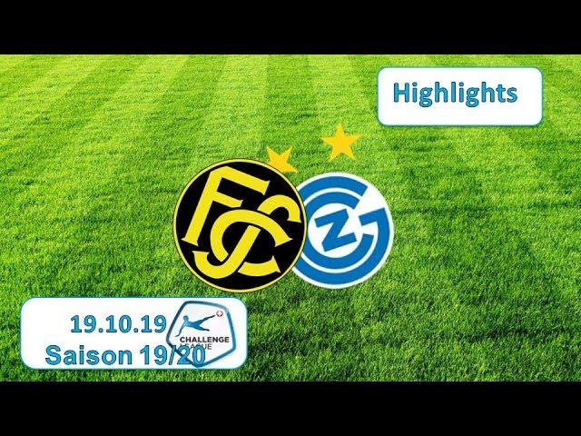 Highlights: Fc Schaffhausen vs Grasshopper Club Zürich (19.10.19)