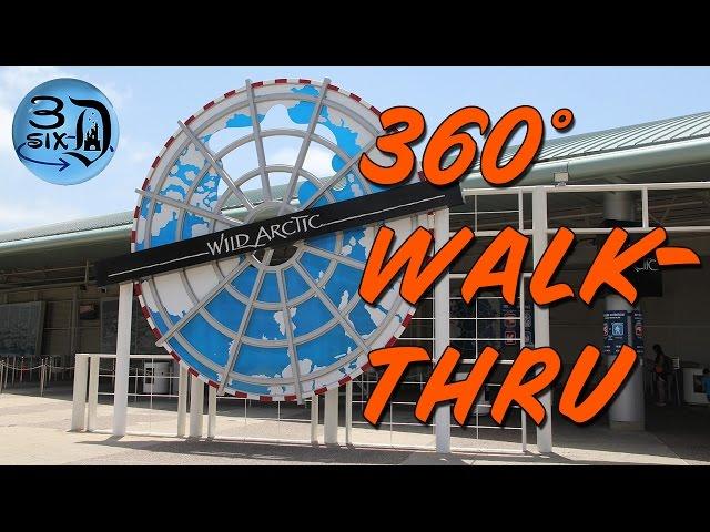 Wild Arctic at SeaWorld San Diego in 360°