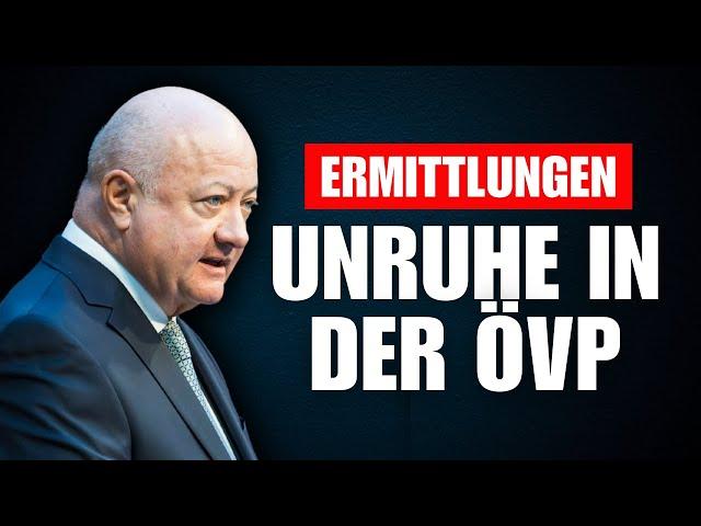 Vergangenheit holt ÖVP ein: Korruptionsermittlungen! 